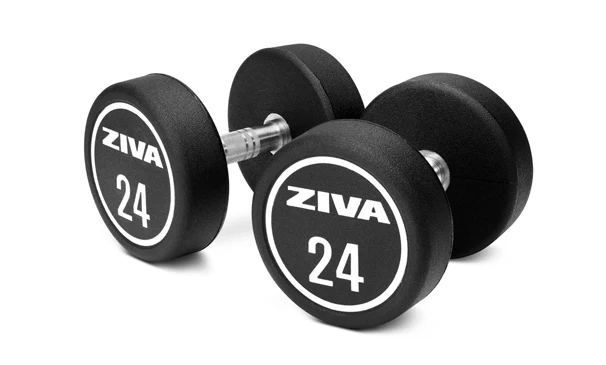 משקולות יד מאוריתן XP · מדרגות 2.5 ק״ג ZIVA XP
